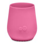 EZPZ Обучителна силиконова чаша 4 + месеца Tiny Cup Pink