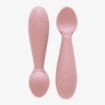 EZPZ 2бр. обучителни силиконови лъжици Tiny Spoon Blush
