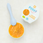 Био пюре от тиква, моркови и киноа