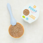 Био пюре от ябълки и елда